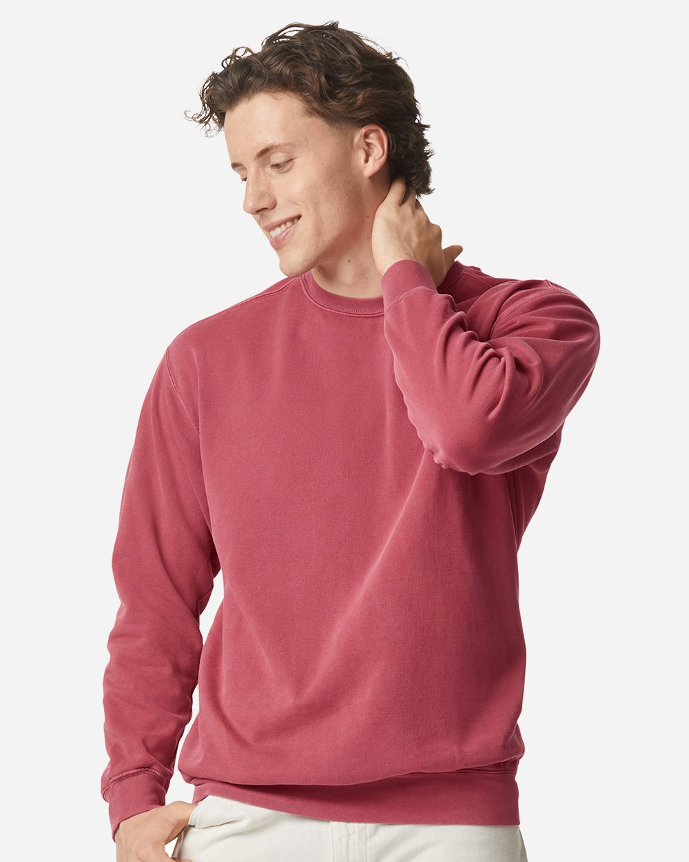 Comfort Colors 1566: Unisex Garment-Dyed Crewneck Sweatshirt