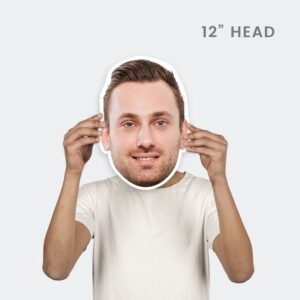 Custom big head event sign