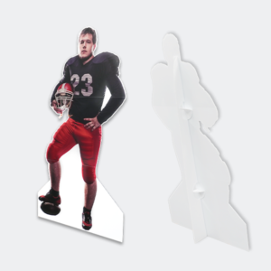 Custom full color freestanding standee