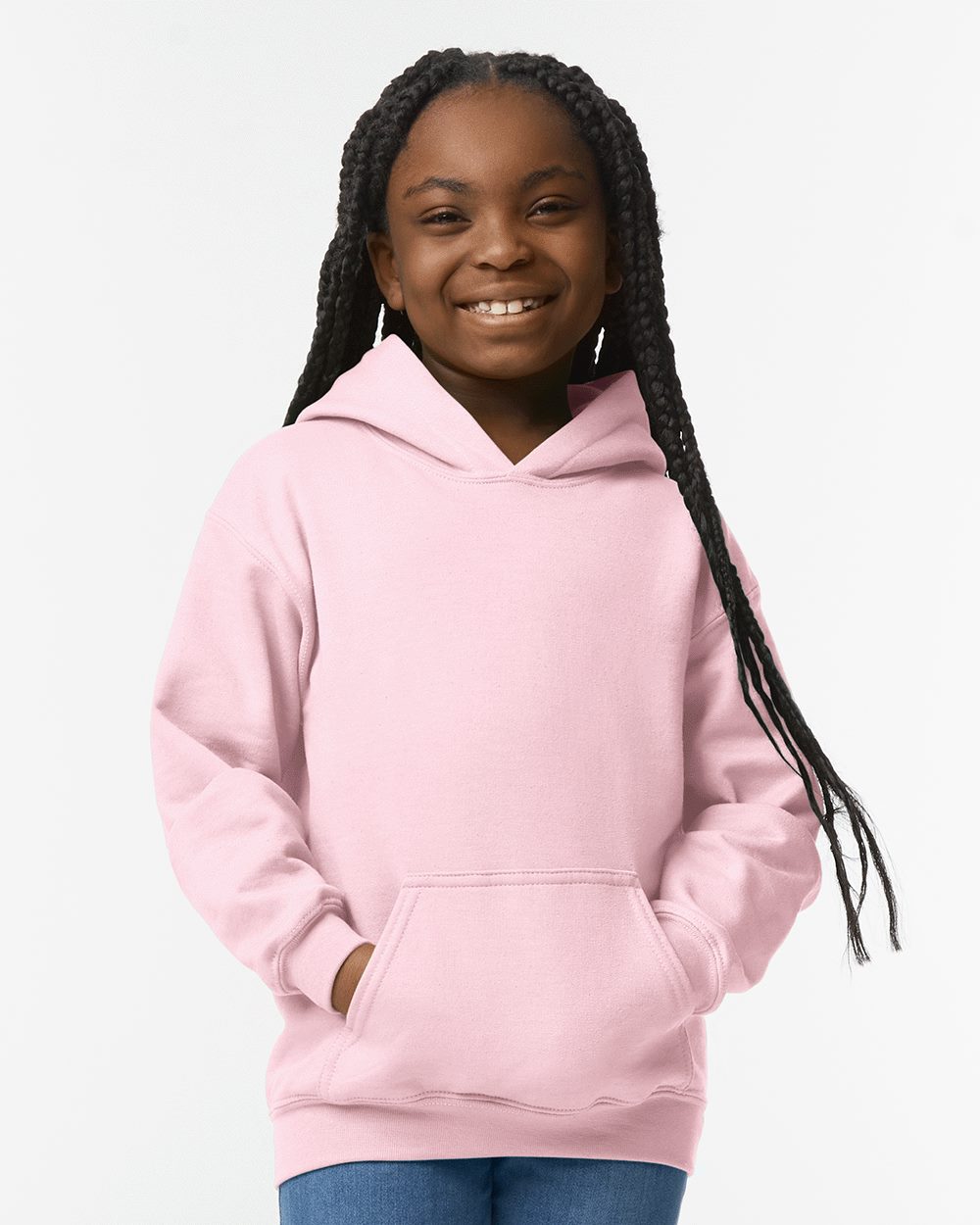 Gildan 18500B: Youth Heavy Blend™ Hooded Sweatshirt