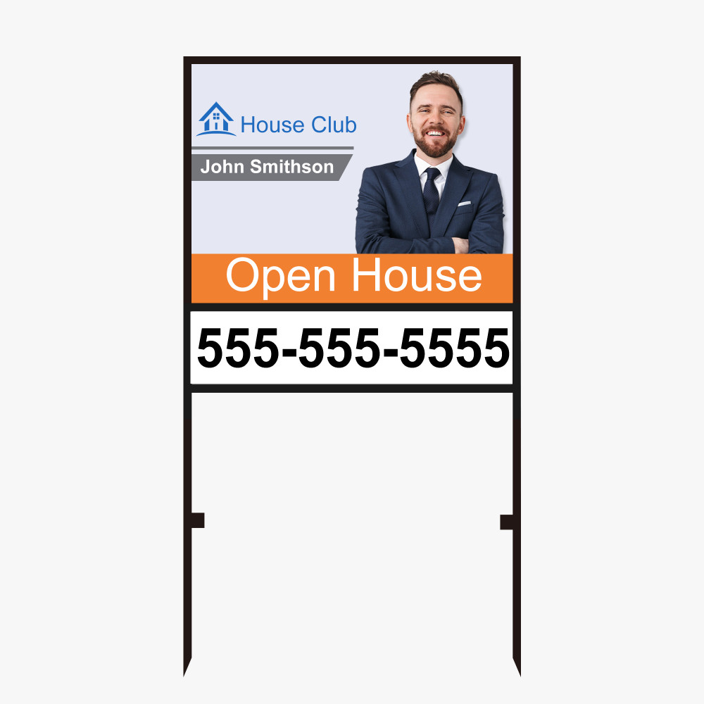 Real Estate Metal Frame