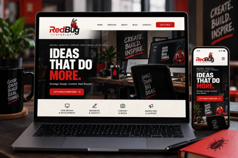 Website design by RedBug Studios