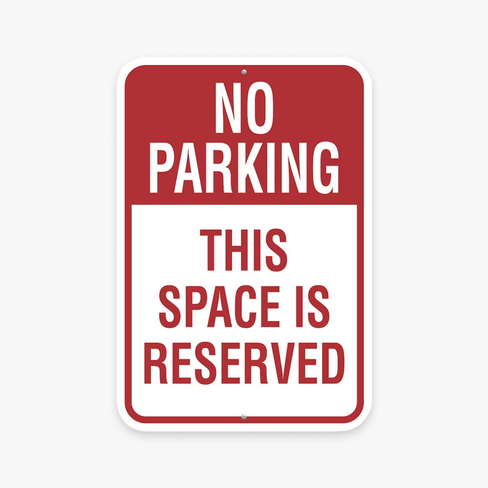 Solid Aluminum Signs