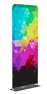 Custom tension fabric banner stand