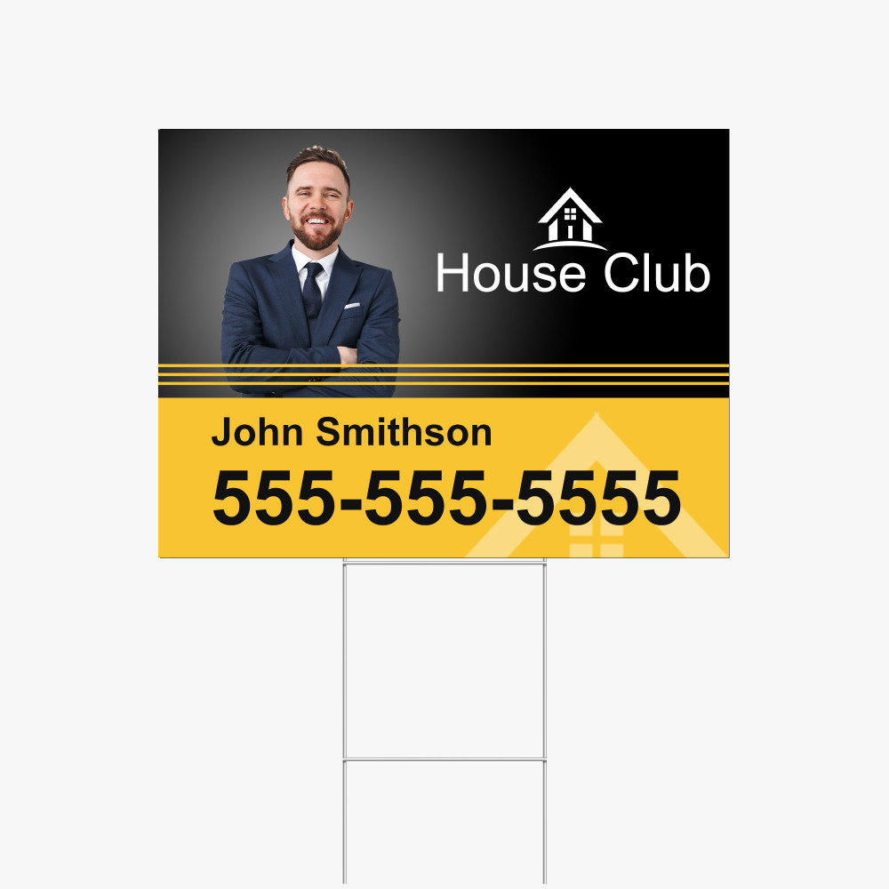 Yard Sign & H-Stake