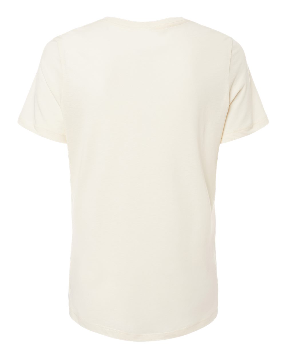 BELLA + CANVAS 6413 | Women’s Relaxed Fit Triblend Tee Solid Natural Triblend Back