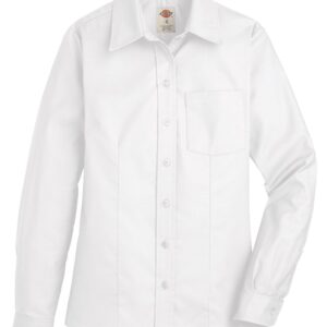 Dickies L254 | Women's Oxford Long Sleeve Shirt Style