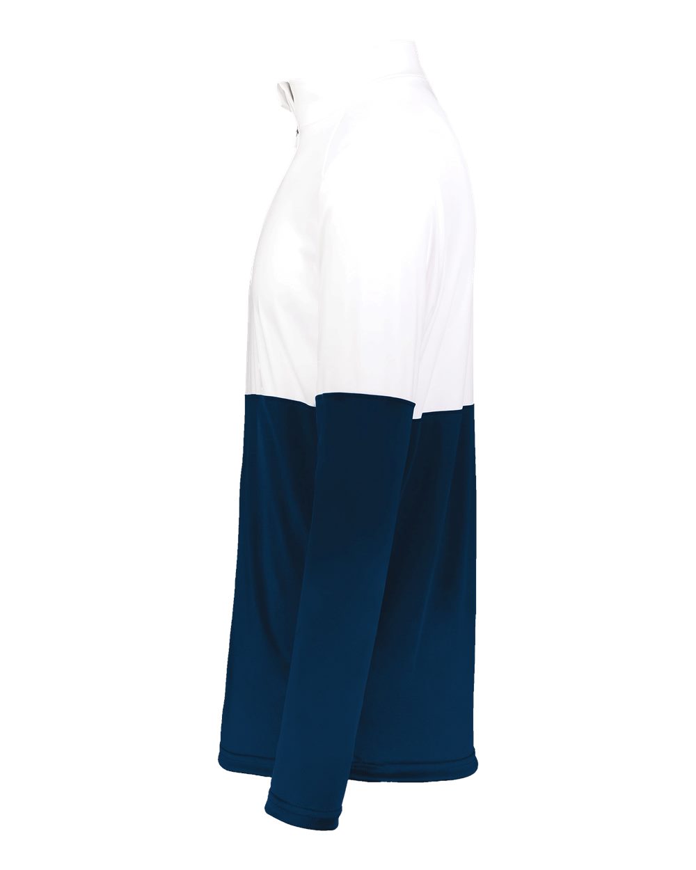 Holloway 223600 | Youth Momentum Team Quarter-Zip Pullover Navy/ White DirectSide
