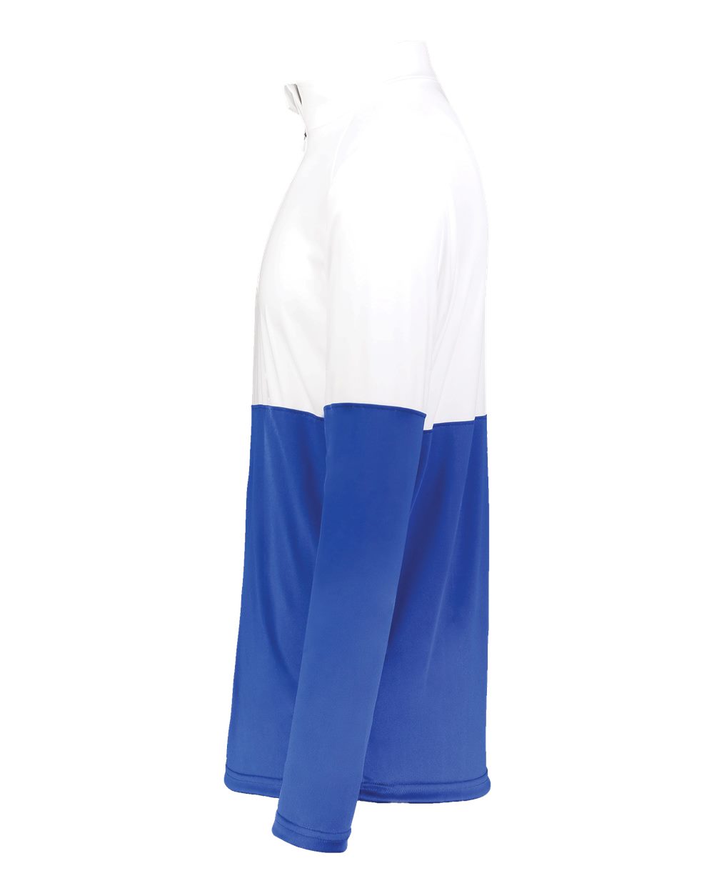Holloway 223600 | Youth Momentum Team Quarter-Zip Pullover Royal/ White DirectSide