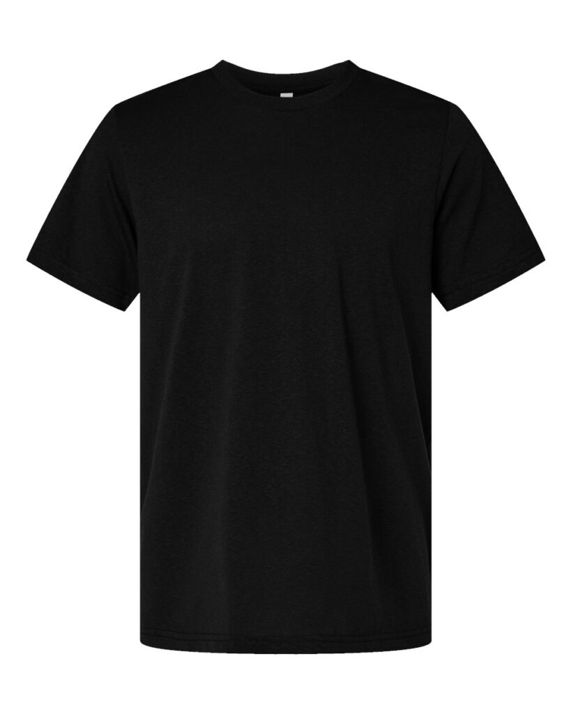 BELLA + CANVAS 3001ECO | Unisex EcoMax Tee Black Front