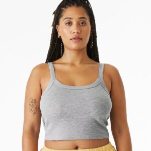 BELLA + CANVAS 1012 | Women's Micro Rib Spaghetti Strap Tank Style