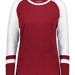 Augusta Sportswear 2917 | Women's Triblend Fanatic 2.0 Long Sleeve T-Shirt Style