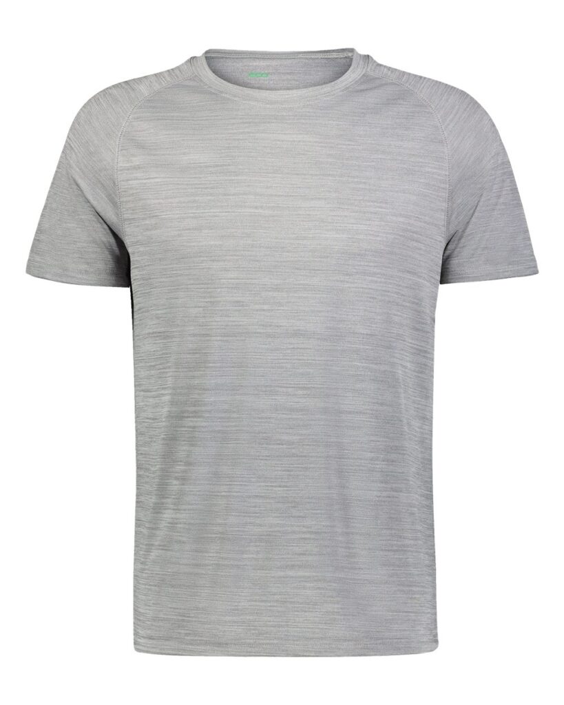 Holloway 222554 | Unisex Eco Revive™ All-Pro T-Shirt Athletic Grey Heather Front
