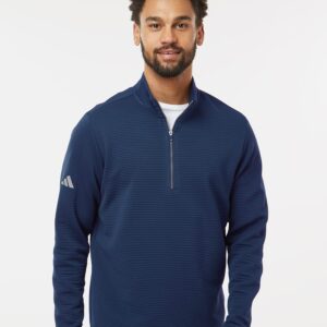 Adidas A588 | Men's Spacer Quarter-Zip Pullover Style