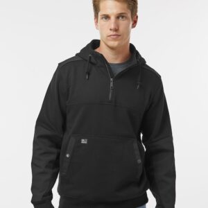 DRI DUCK 7349 | Men's Mission Quarter-Zip Hooded Pullover Style