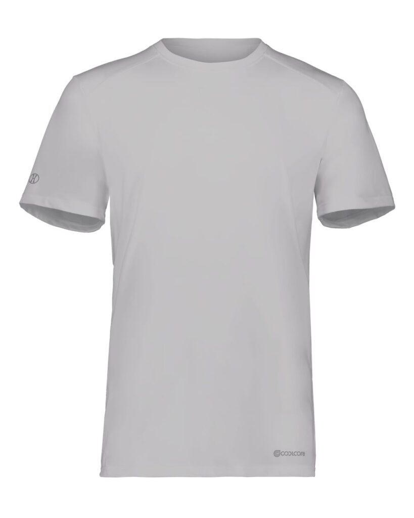 Holloway 222136 | Men's Essential T-Shirt Athletic Grey Front
