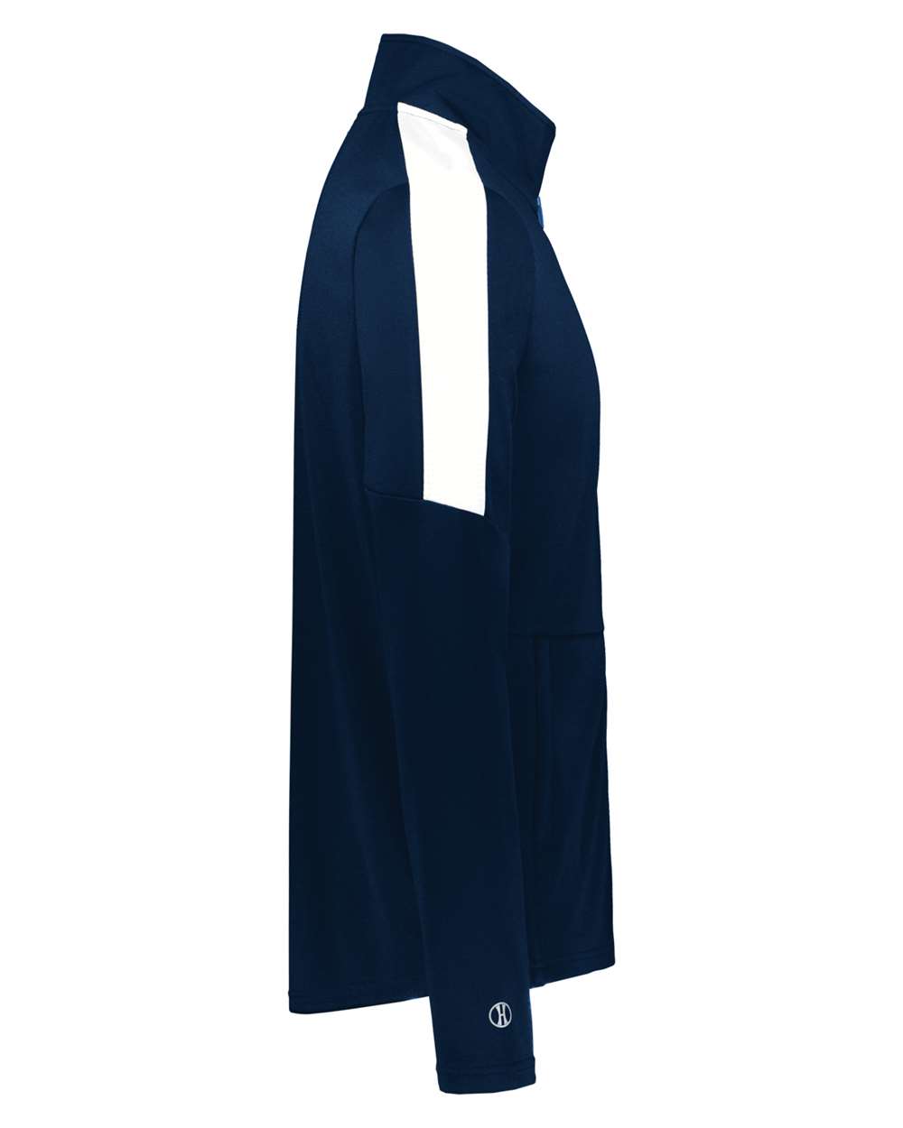 Holloway 223530T | Men's Tall Crosstown Jacket Navy/ White DirectSide