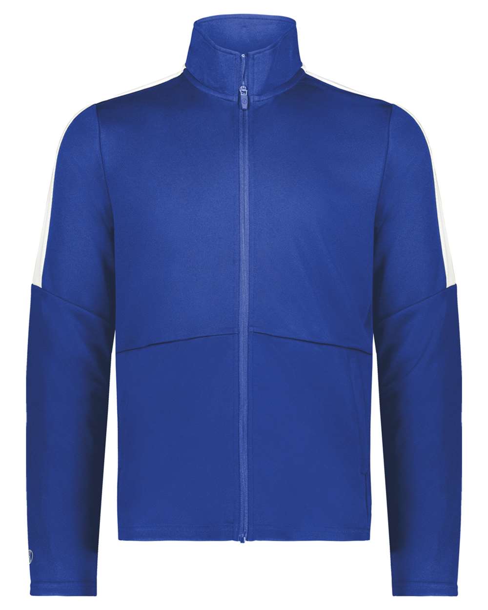 Holloway 223530T | Men's Tall Crosstown Jacket Royal/ White Front