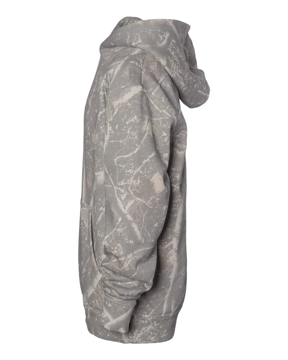 Independent Trading Co. SS4001Y | Youth Midweight Hooded Sweatshirt Deadwood Tree Camo DirectSide