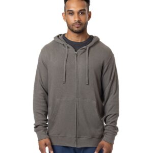econscious EC5980 | Unisex Hemp Hero Full-Zip Hooded Sweatshirt Style