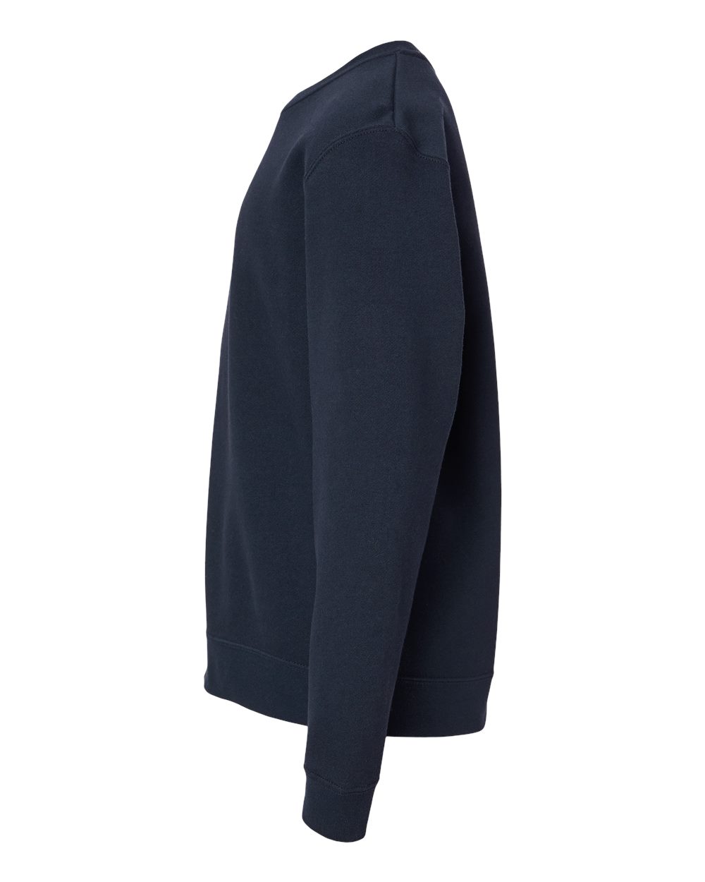 Independent Trading Co. SS3001Y | Youth Midweight Crewneck Sweatshirt Classic Navy DirectSide
