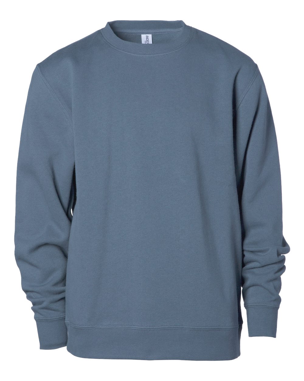 Independent Trading Co. SS3001Y | Youth Midweight Crewneck Sweatshirt Storm Blue Front
