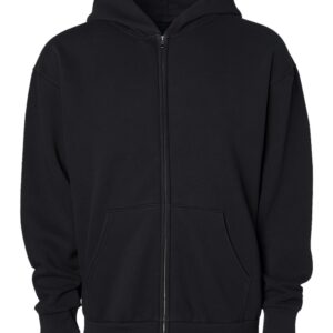 Independent Trading Co. IND280ZIP | Unisex Avenue Midweight Full-Zip Hooded Sweatshirt Style