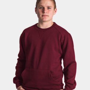 Badger 1252 | Unisex Pocket Crewneck Sweatshirt Style