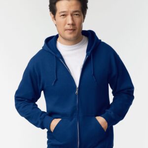 Gildan 18600 | Unisex Heavy Blend™ Full-Zip Hooded Sweatshirt Style