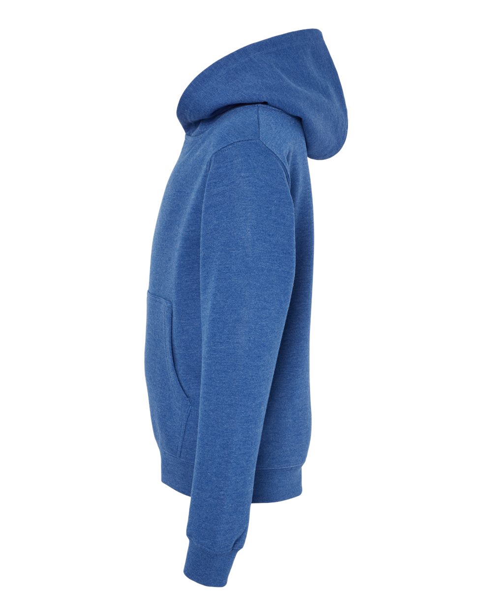 Independent Trading Co. SS4001Y | Youth Midweight Hooded Sweatshirt Royal Heather DirectSide