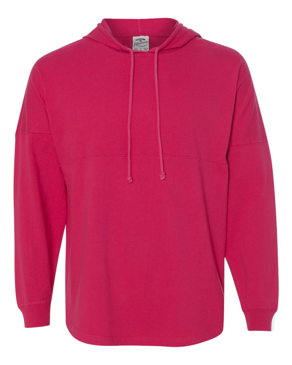 J. America 8228 | Unisex Hooded Game Day Jersey T-Shirt Wildberry Front