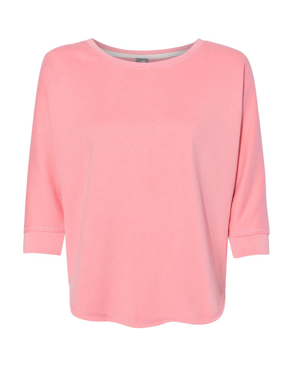 J. America 8685 | Women's Lounge Fleece Dolman Crewneck Sweatshirt Style