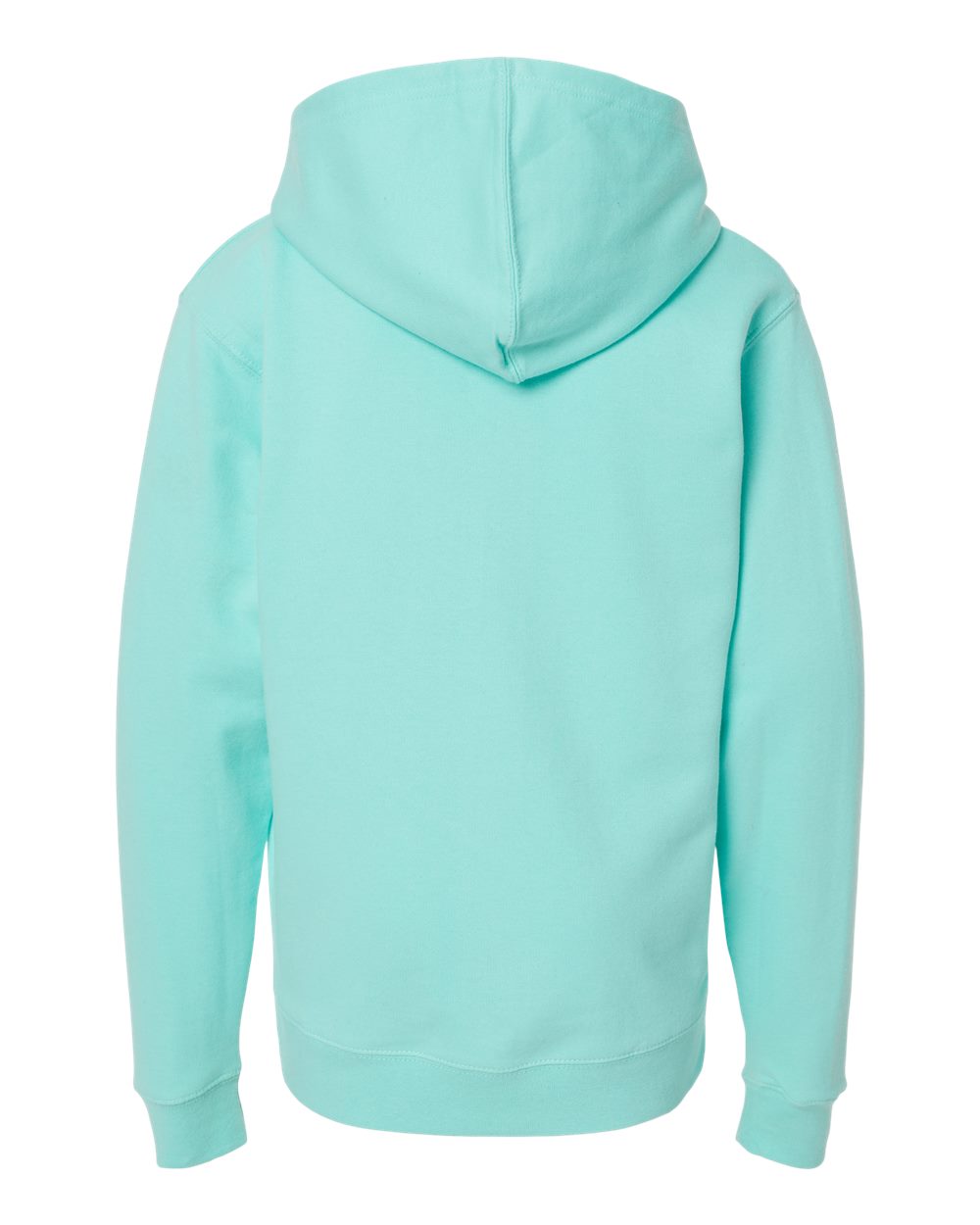 Independent Trading Co. SS4001Y | Youth Midweight Hooded Sweatshirt Mint Back