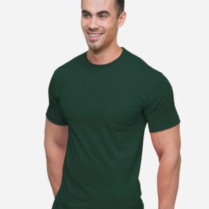 Bayside 3015 | Unisex Union-Made Pocket T-Shirt Style