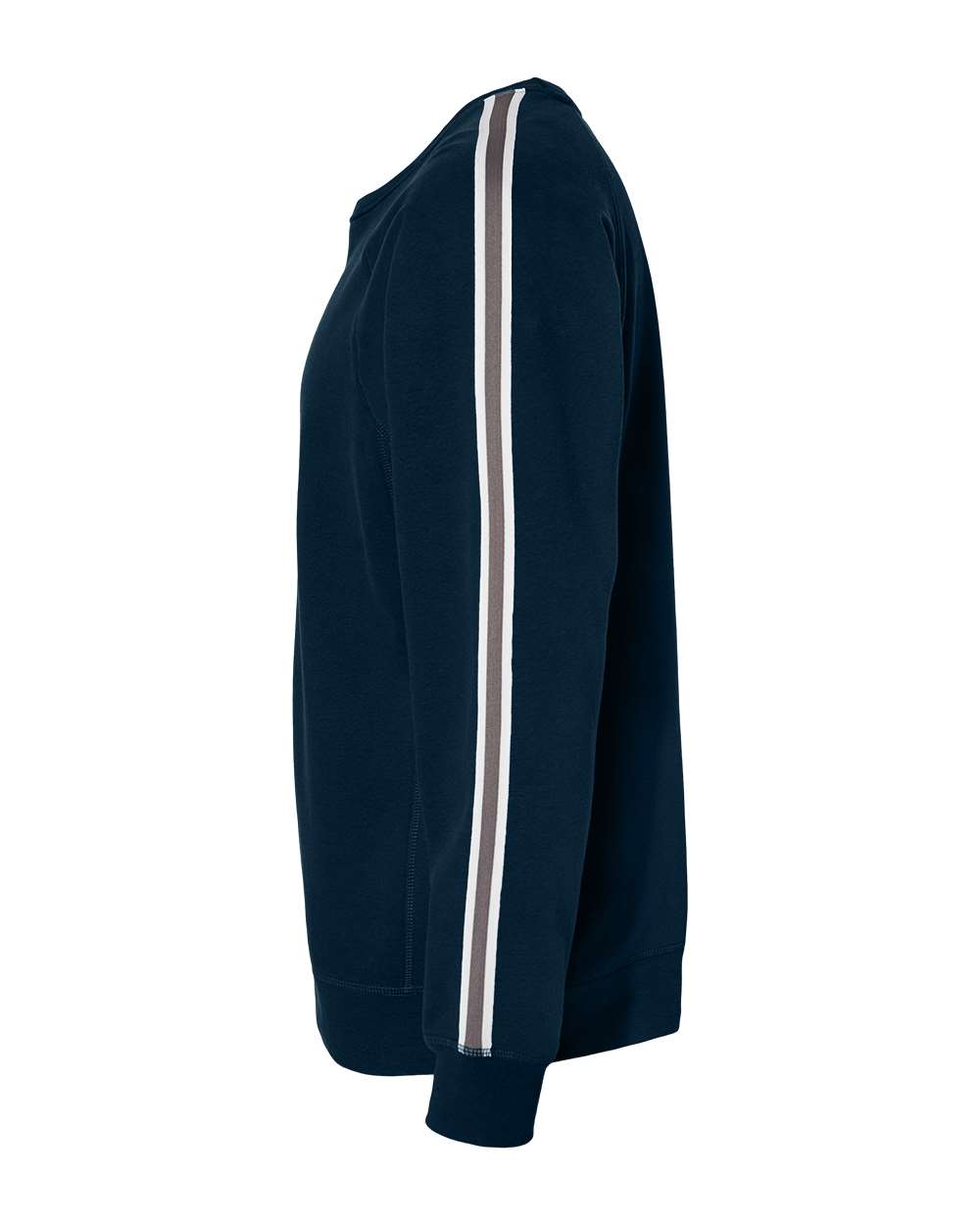 J. America 8641 | Men's Rival Fleece Crewneck Sweatshirt Navy DirectSide