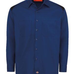 Dickies 6605T | Men's Tall Long Sleeve Performance Team Shirt Style