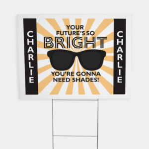 Personalized yard sign