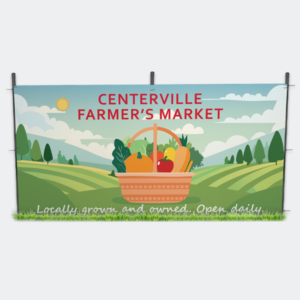 Large yard sign