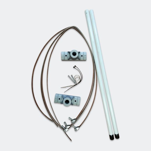 Pole banner hardware