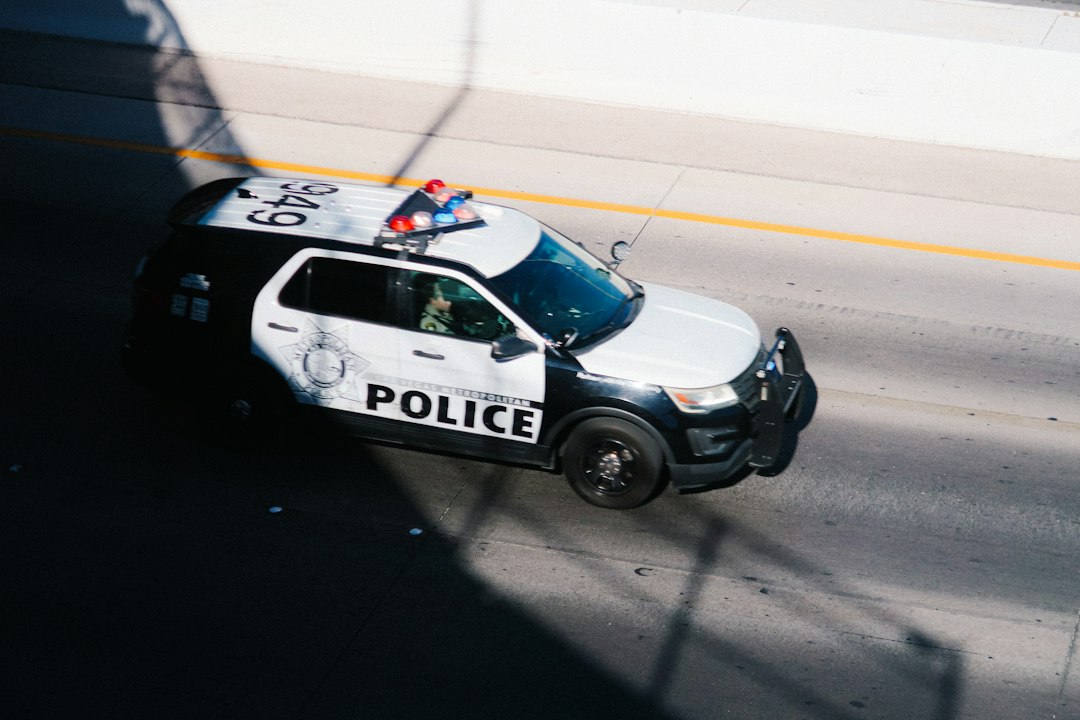 Police patrol vehicle